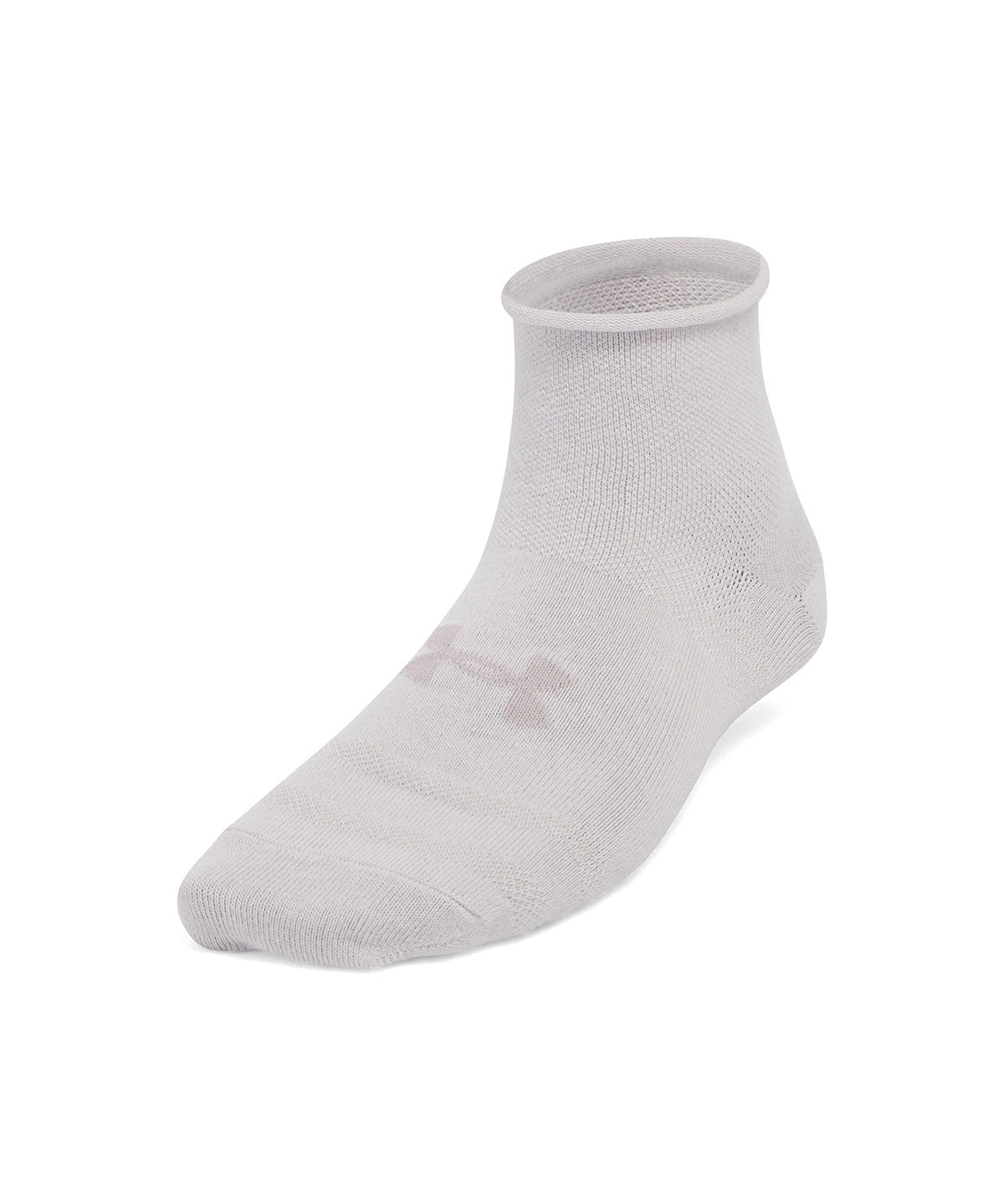 Calcetín mujer Under Armour essential low pack de 3 gris