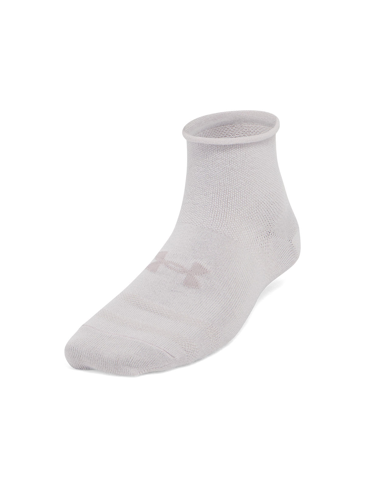 Calcetín mujer Under Armour essential low pack de 3 gris