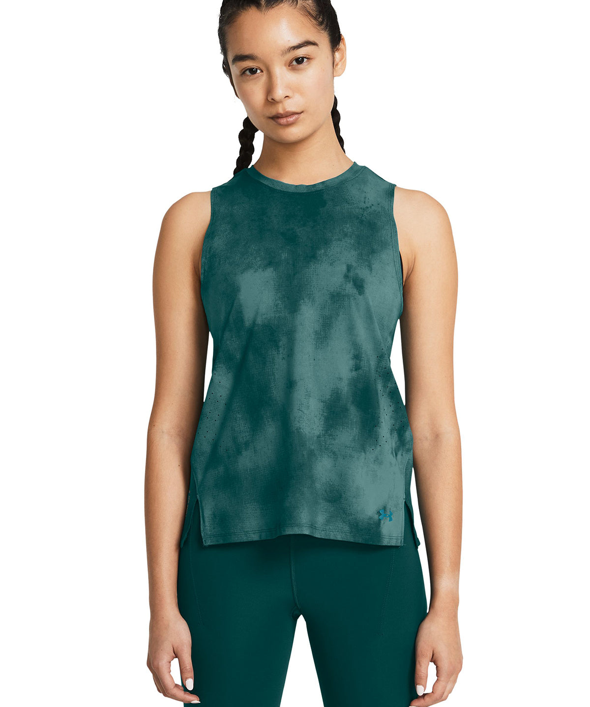 Polera sin mangas UA Launch Elite para mujer