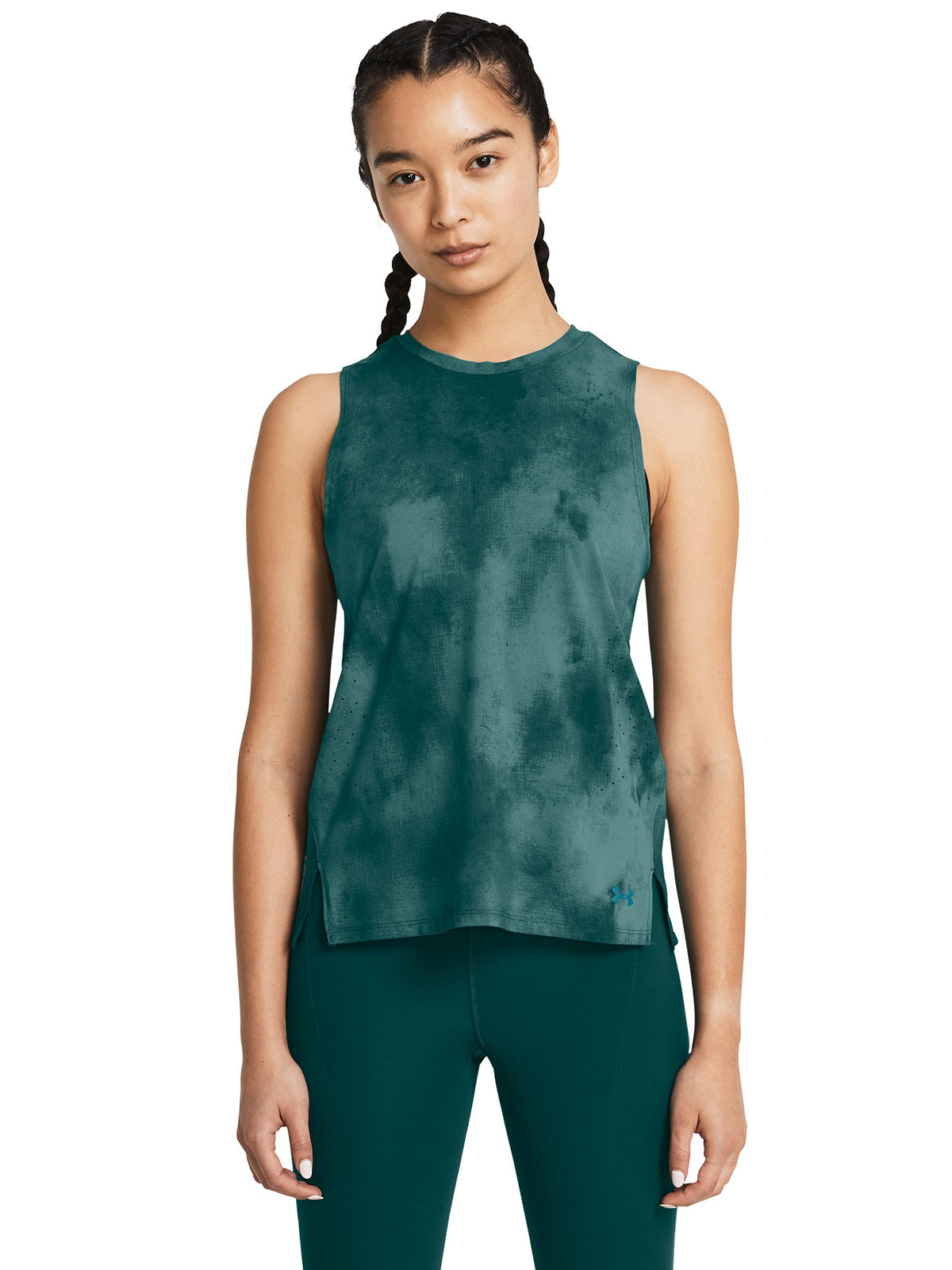 Polera sin mangas UA Launch Elite para mujer