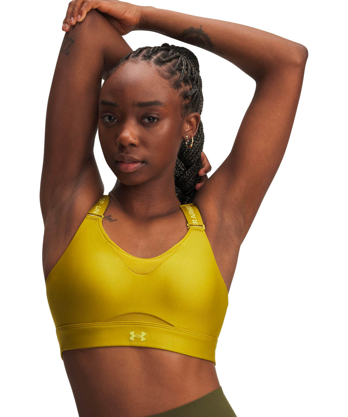 Peto de Entrenamiento para Mujer Infinity High 2 Verde Under Armour