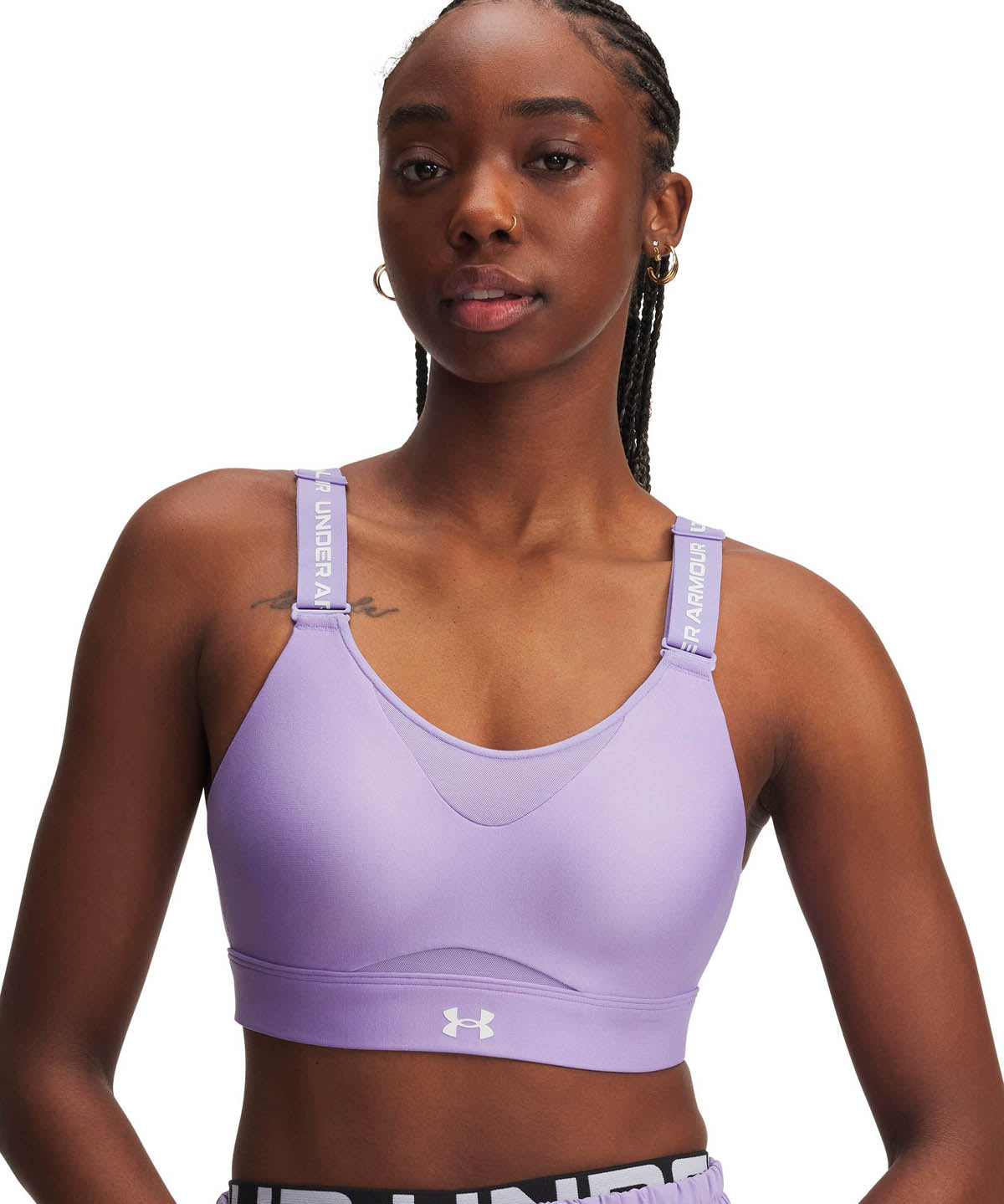 Peto de Entrenamiento para Mujer Infinity High 2 Morado Under Armour