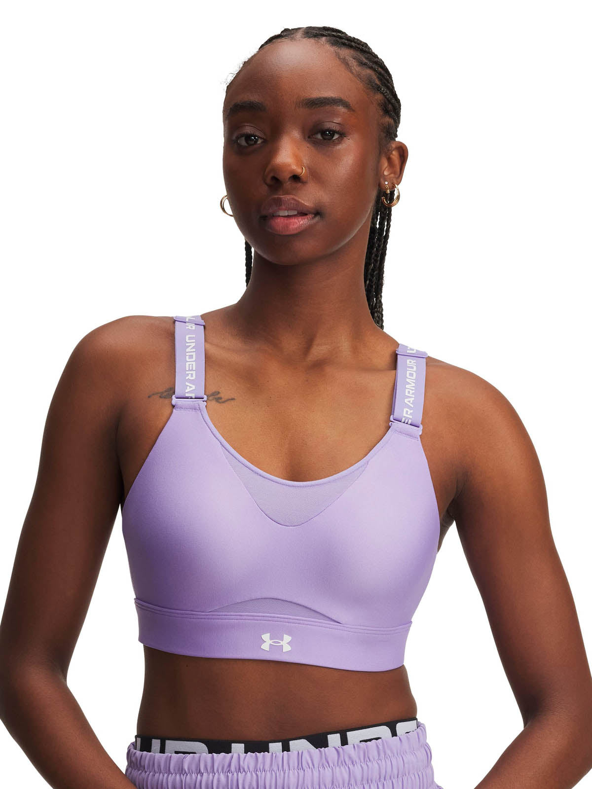 Peto de Entrenamiento para Mujer Infinity High 2 Morado Under Armour