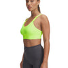 Sostén deportivo Under Armour infinity 2.0 high amarillo para mujer