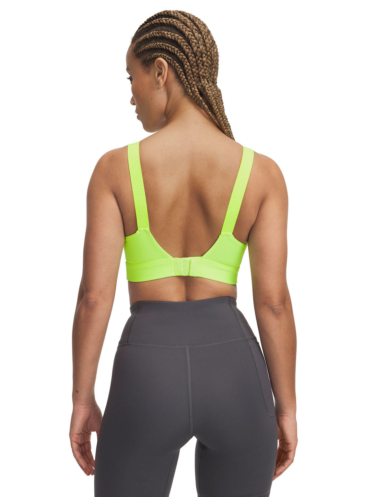Sostén deportivo Under Armour infinity 2.0 high amarillo para mujer
