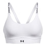 Peto de Entrenamiento para Mujer Infinity Mid 2.0 Blanco Under Armour
