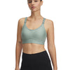 Sostén deportivo Under Armour infinity 2.0 mid verde para mujer