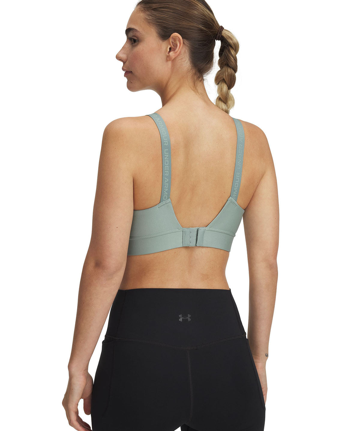 Sostén deportivo Under Armour infinity 2.0 mid verde para mujer