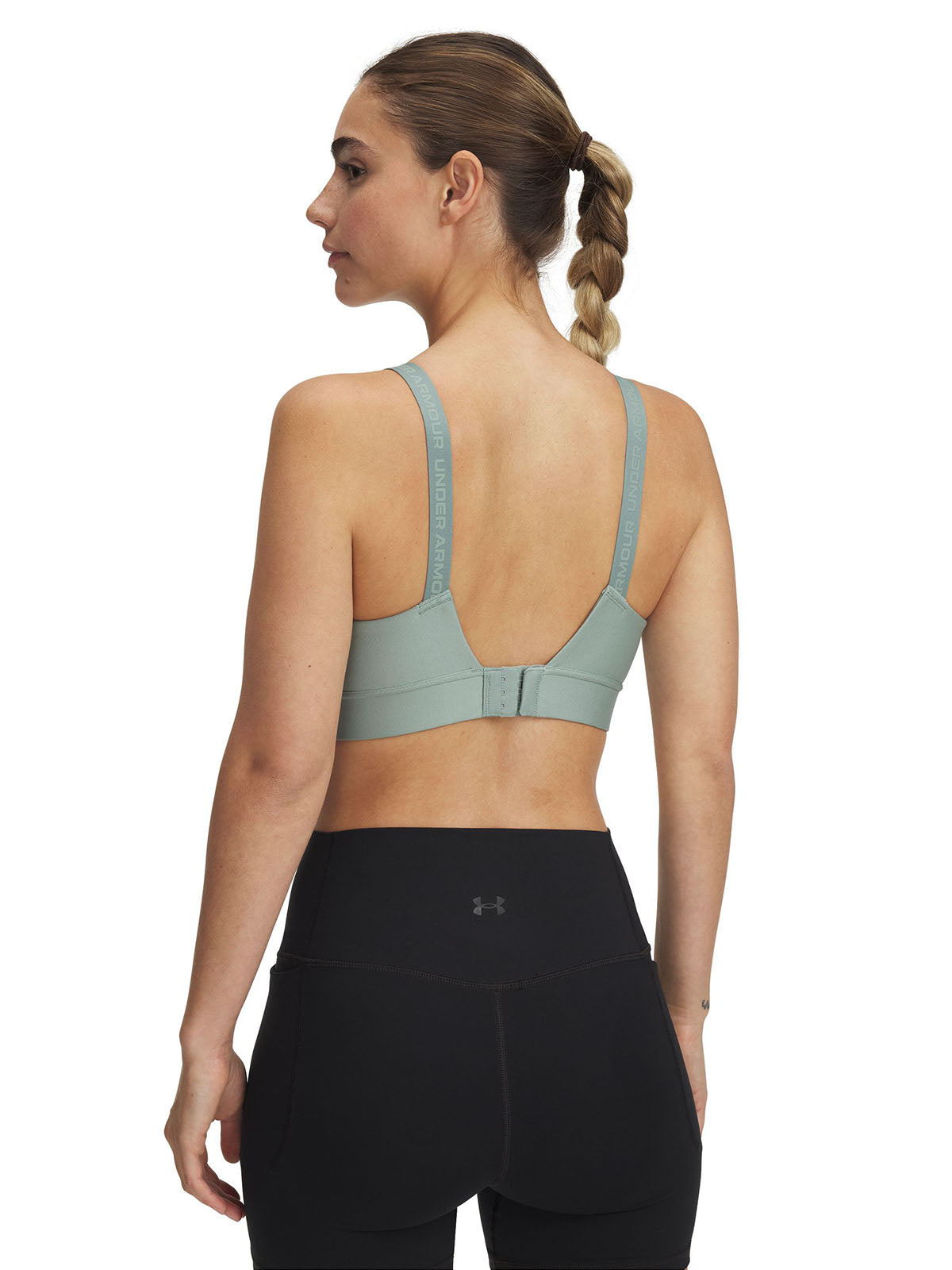 Sostén deportivo Under Armour infinity 2.0 mid verde para mujer