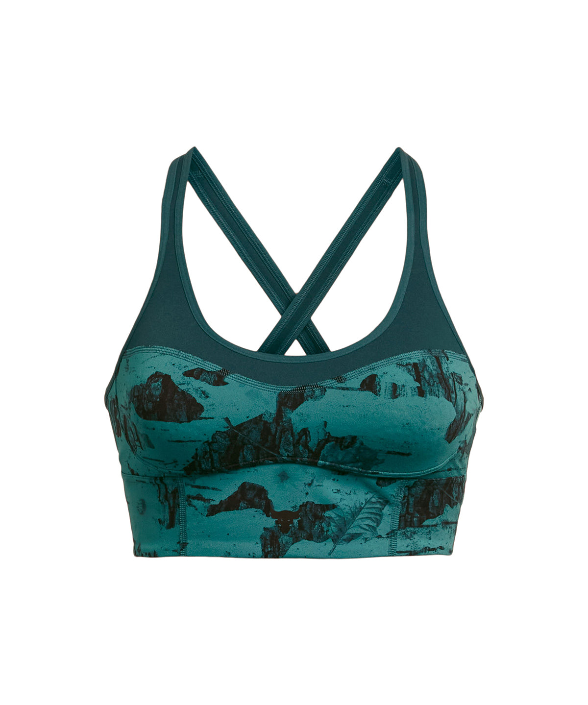 Sostén deportivo UA Project Rock Infinity Let's Go para mujer