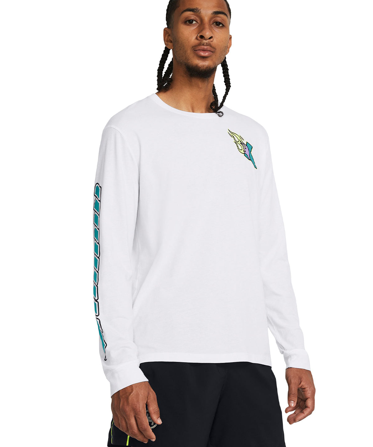 Polera manga larga UA Launch para hombre