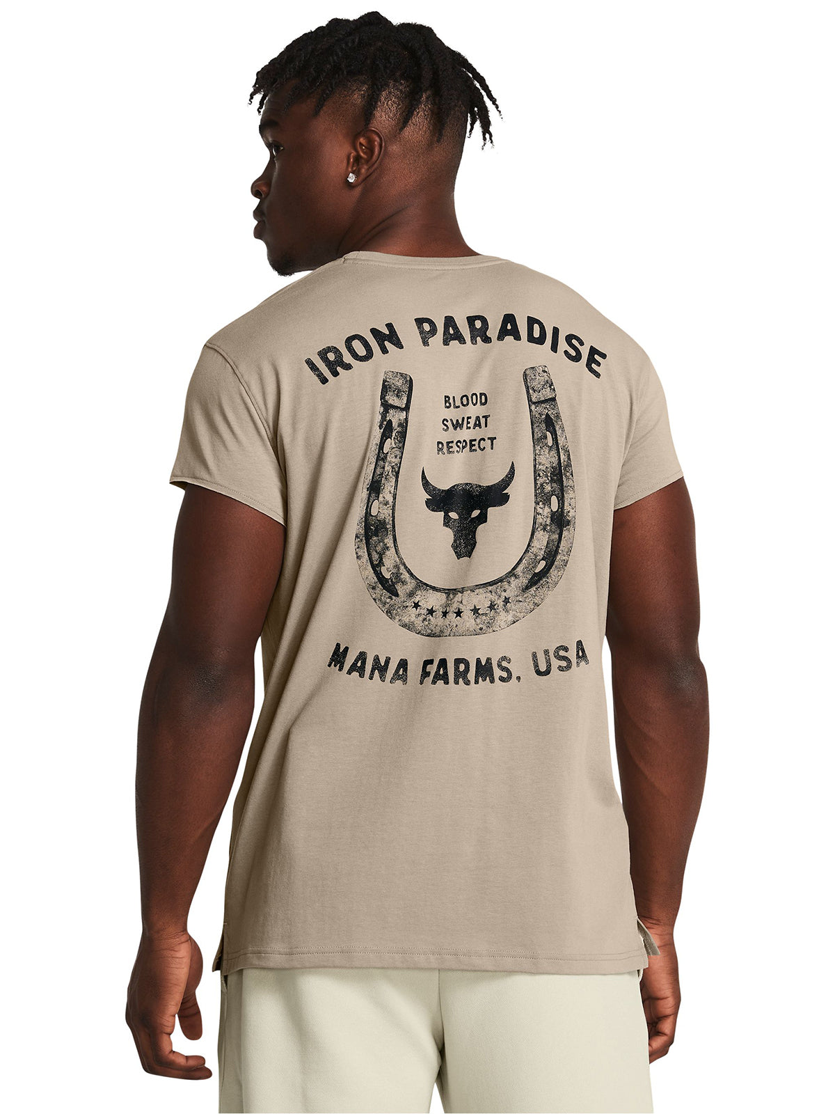 Polera manga corta Project Rock Balance para hombre