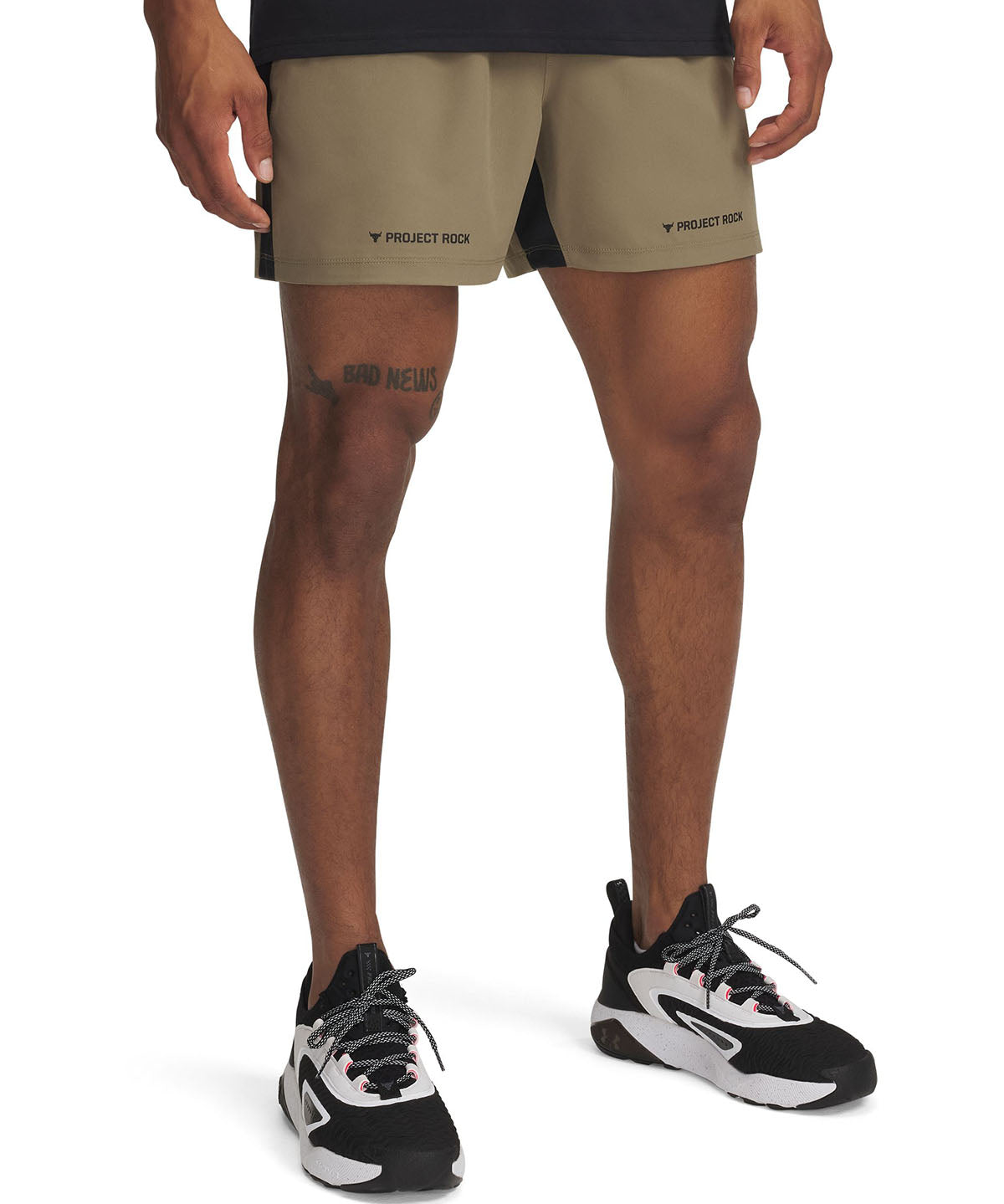 Shorts Project Rock café para hombre Under Armour