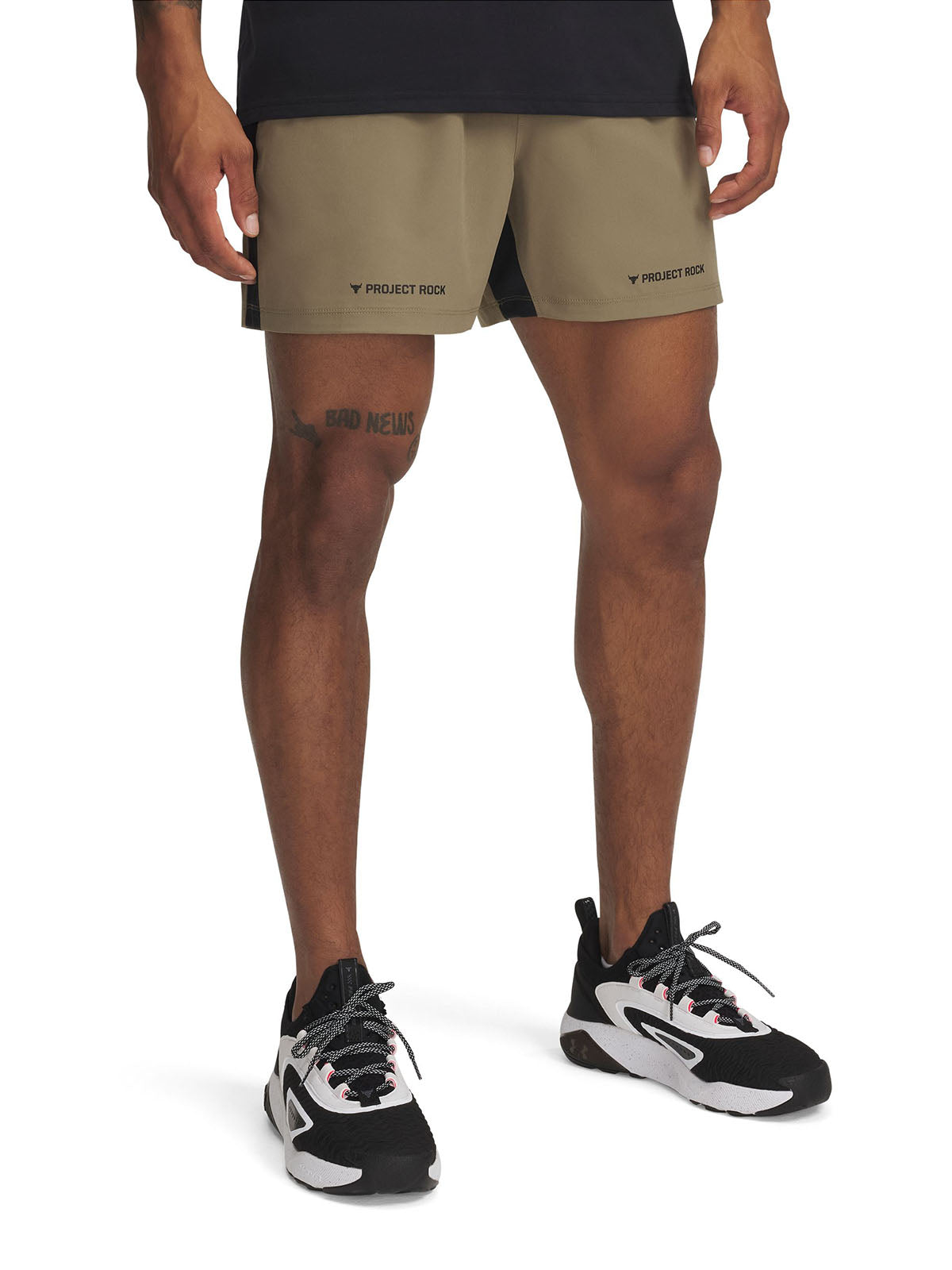 Shorts Project Rock café para hombre Under Armour