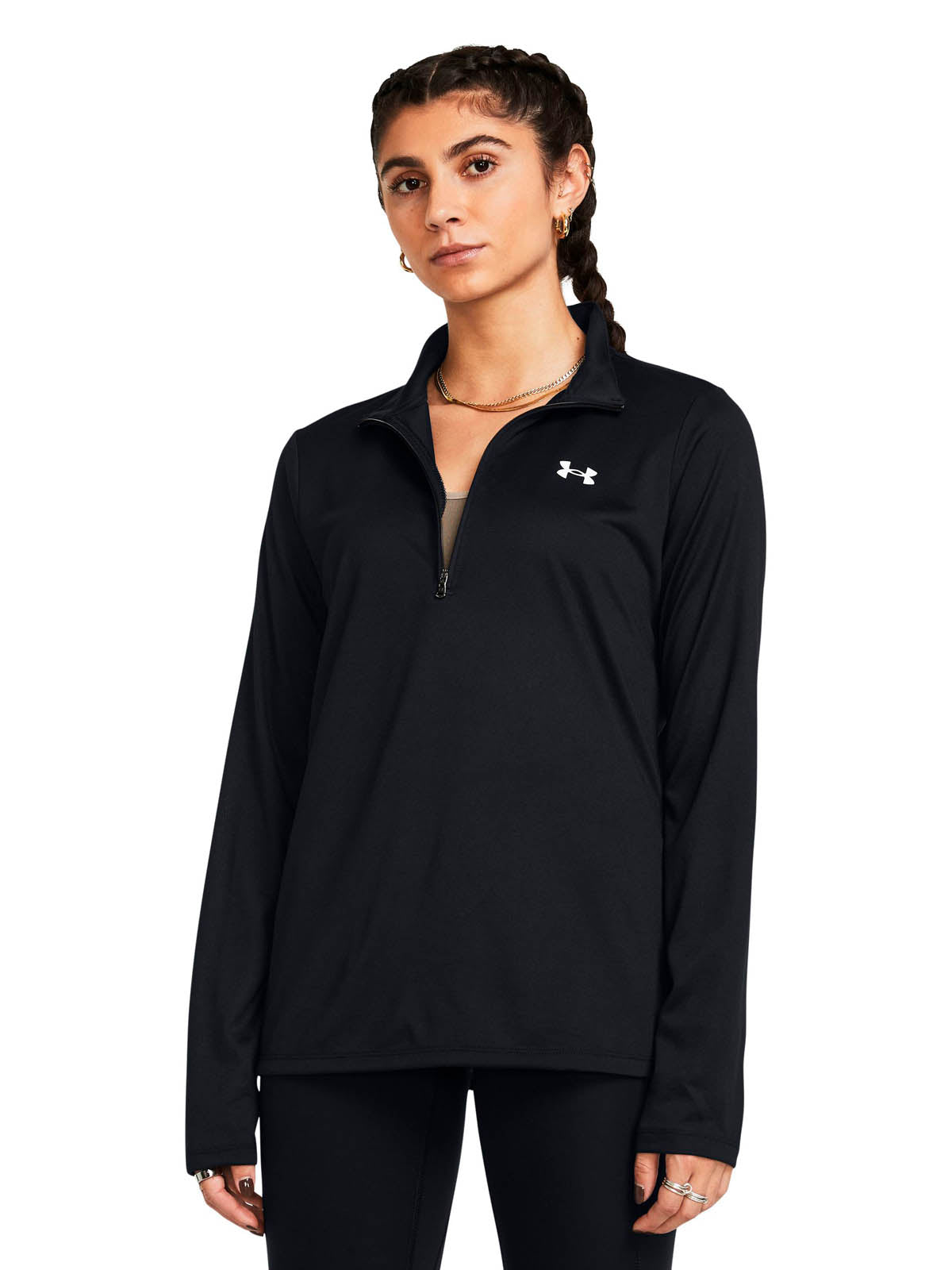 Polerón UA Tech¿ Half zip para mujer