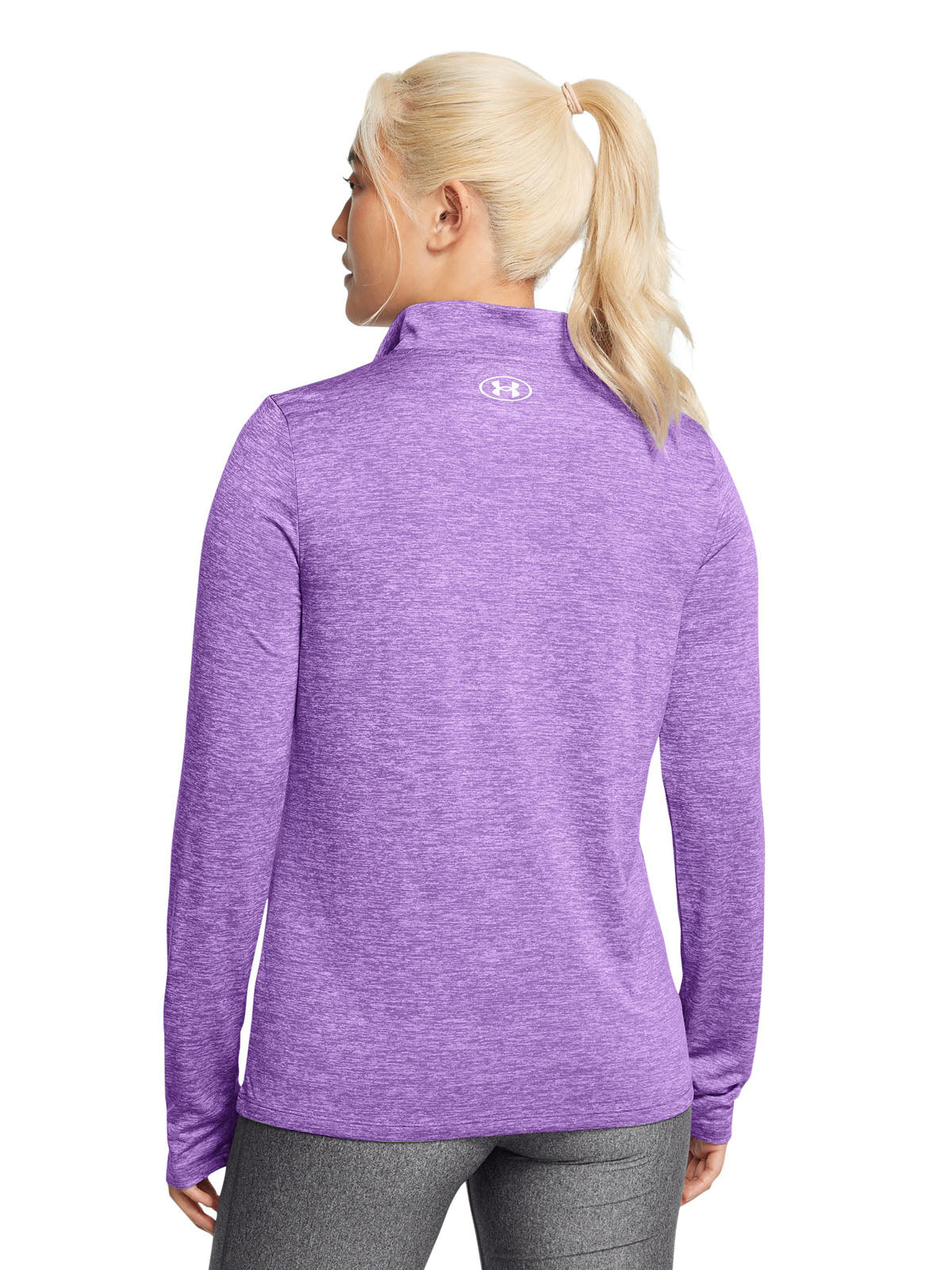 Polerón UA Tech¿ Twist ½ zip para mujer