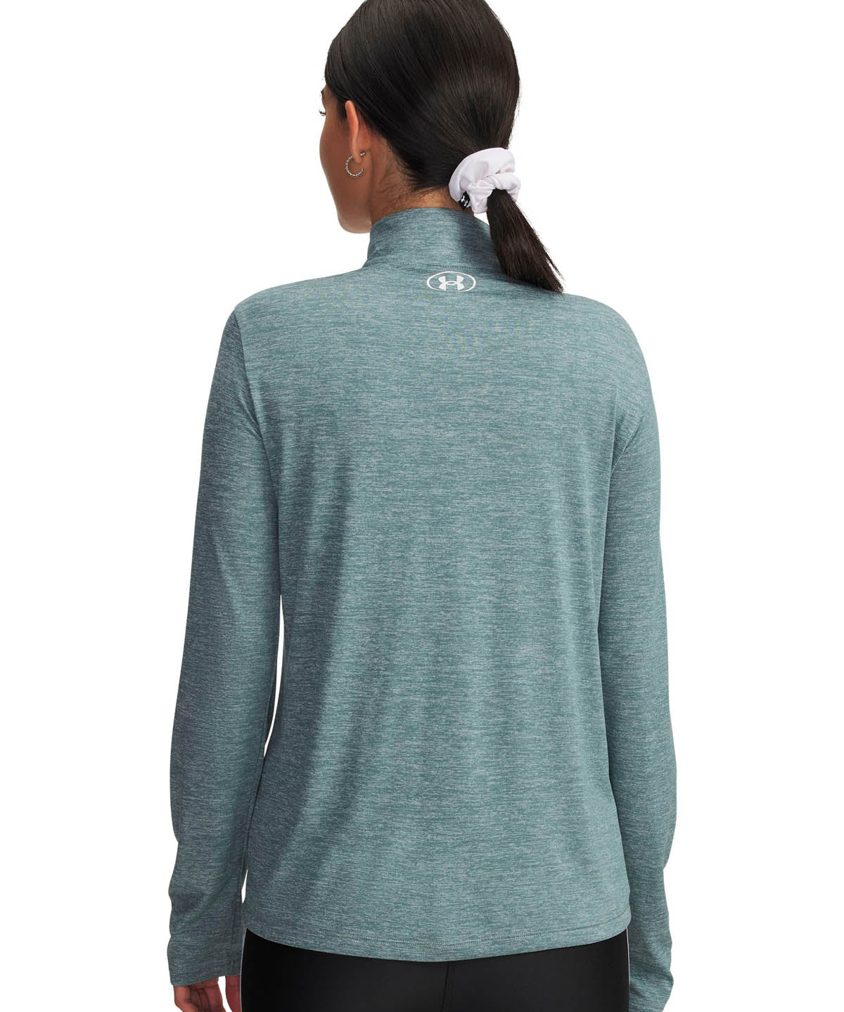Polerón de entrenamiento para mujer Fleece UA Tech ½ Zip Azul Under Armour