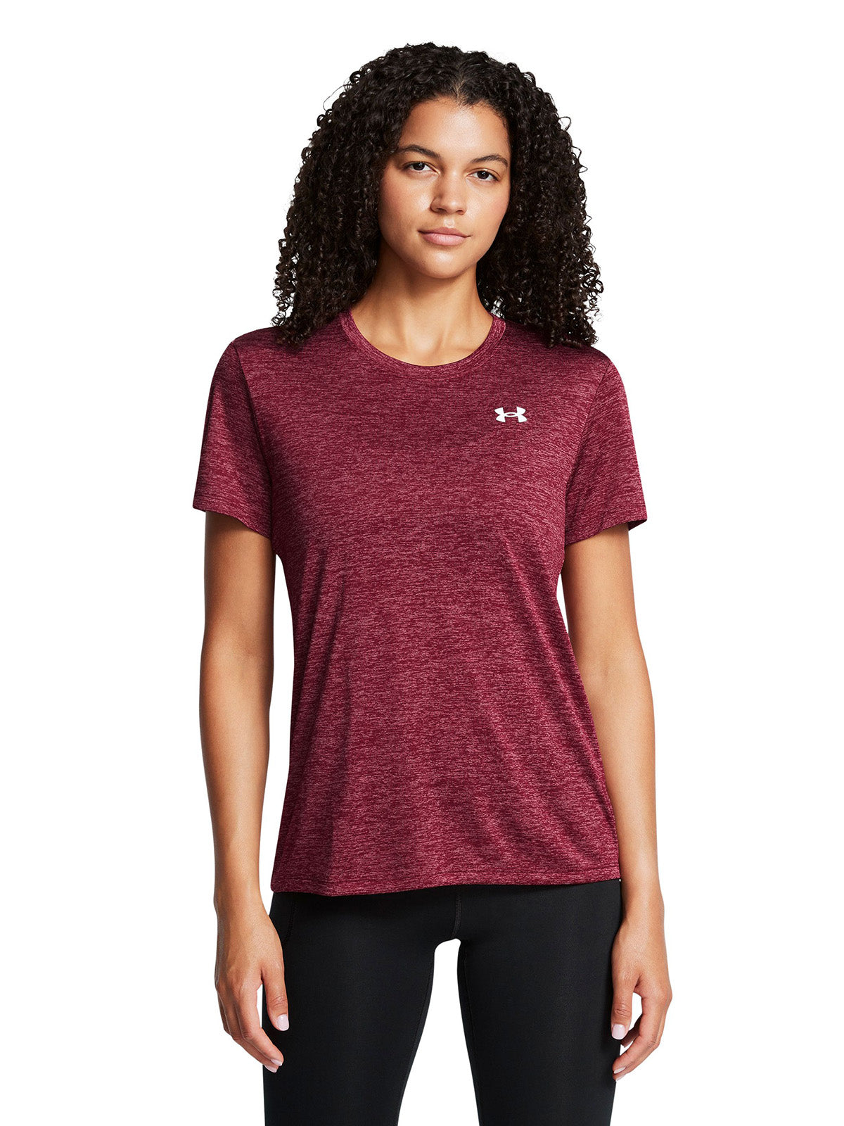 Polera manga corta UA Tech¿ Twist para mujer