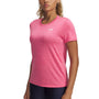 Polera manga corta Under Armour tech twist rosado para mujer