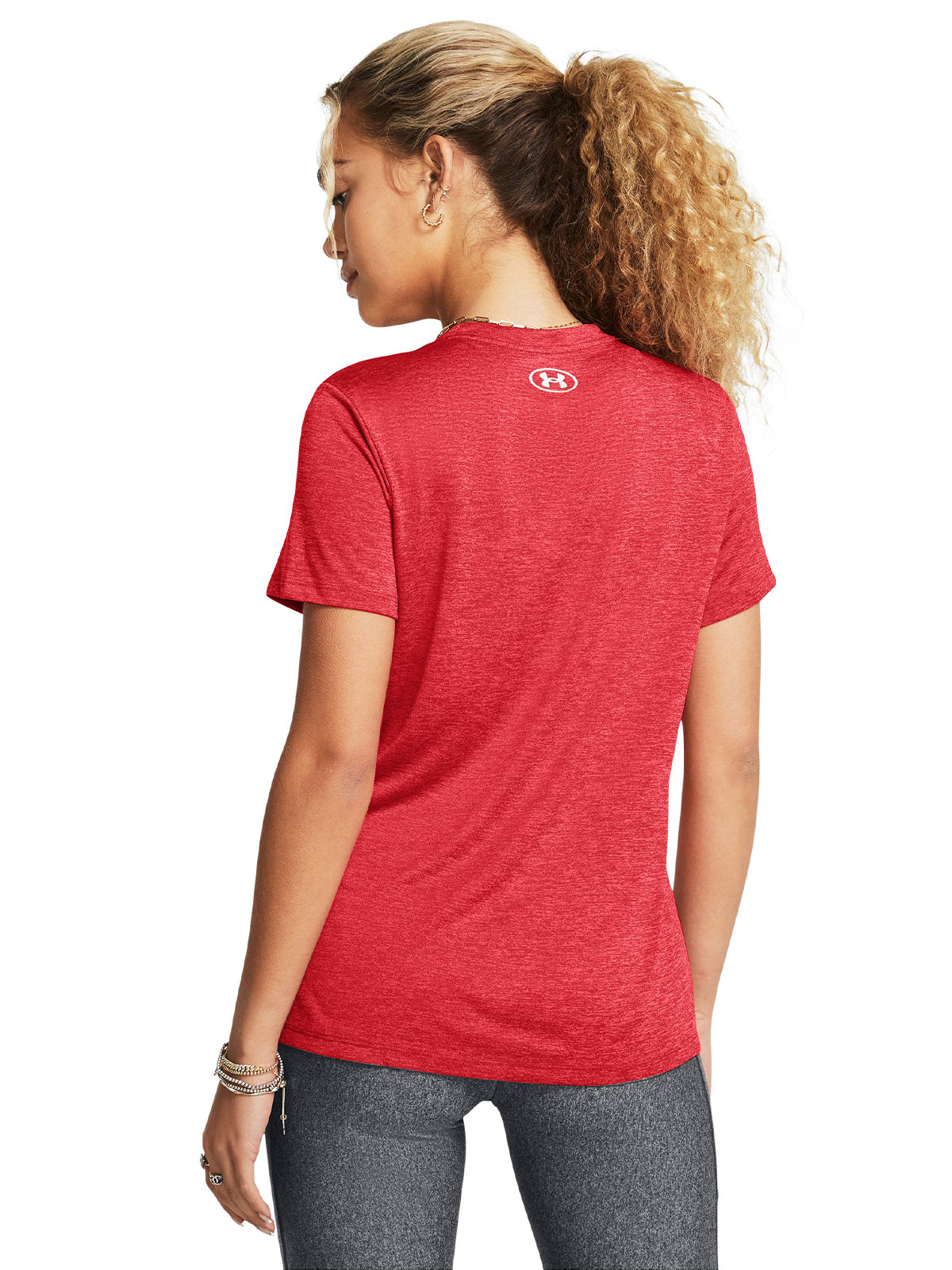 Polera manga corta UA Tech¿ Twist para mujer