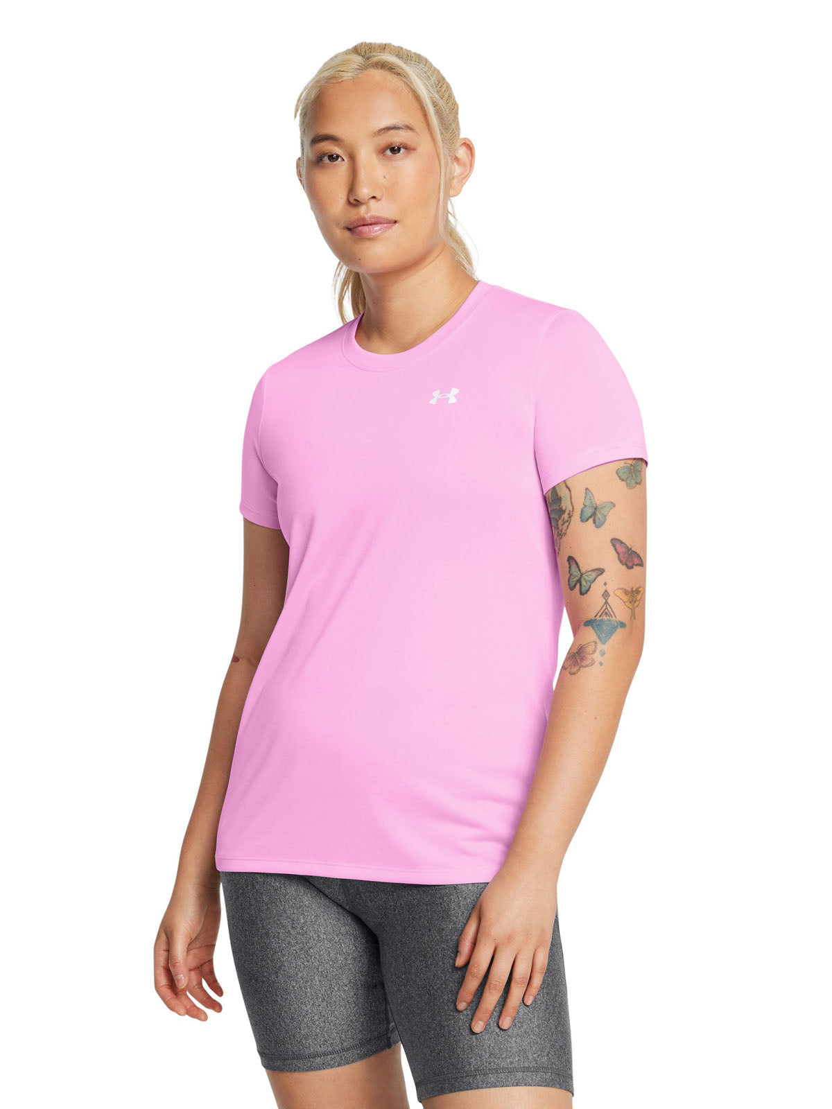 Polera manga corta UA Tech¿ para mujer