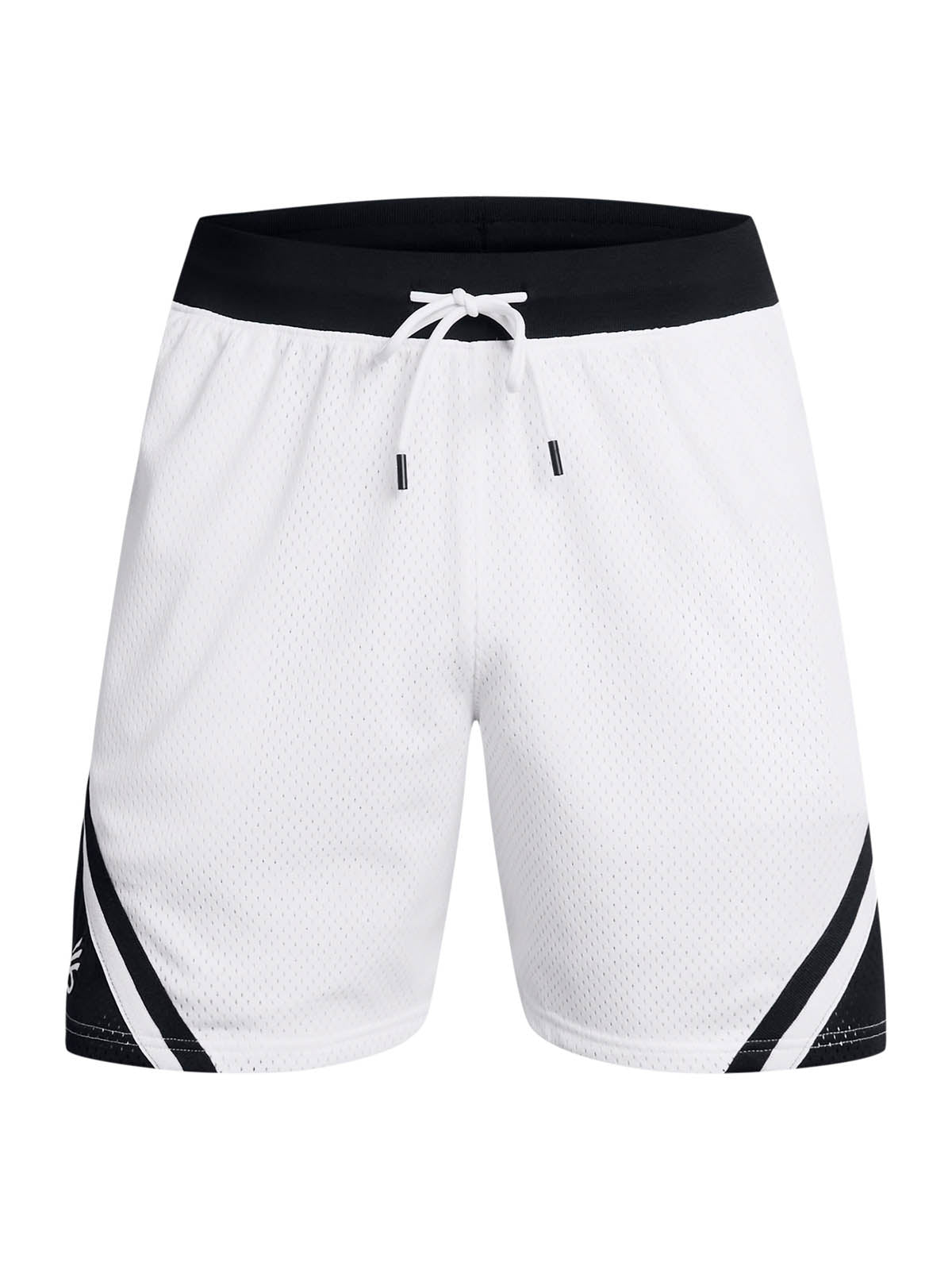 Short Basketball para Hombre Curry mesh short 4 Blanco Under Armour
