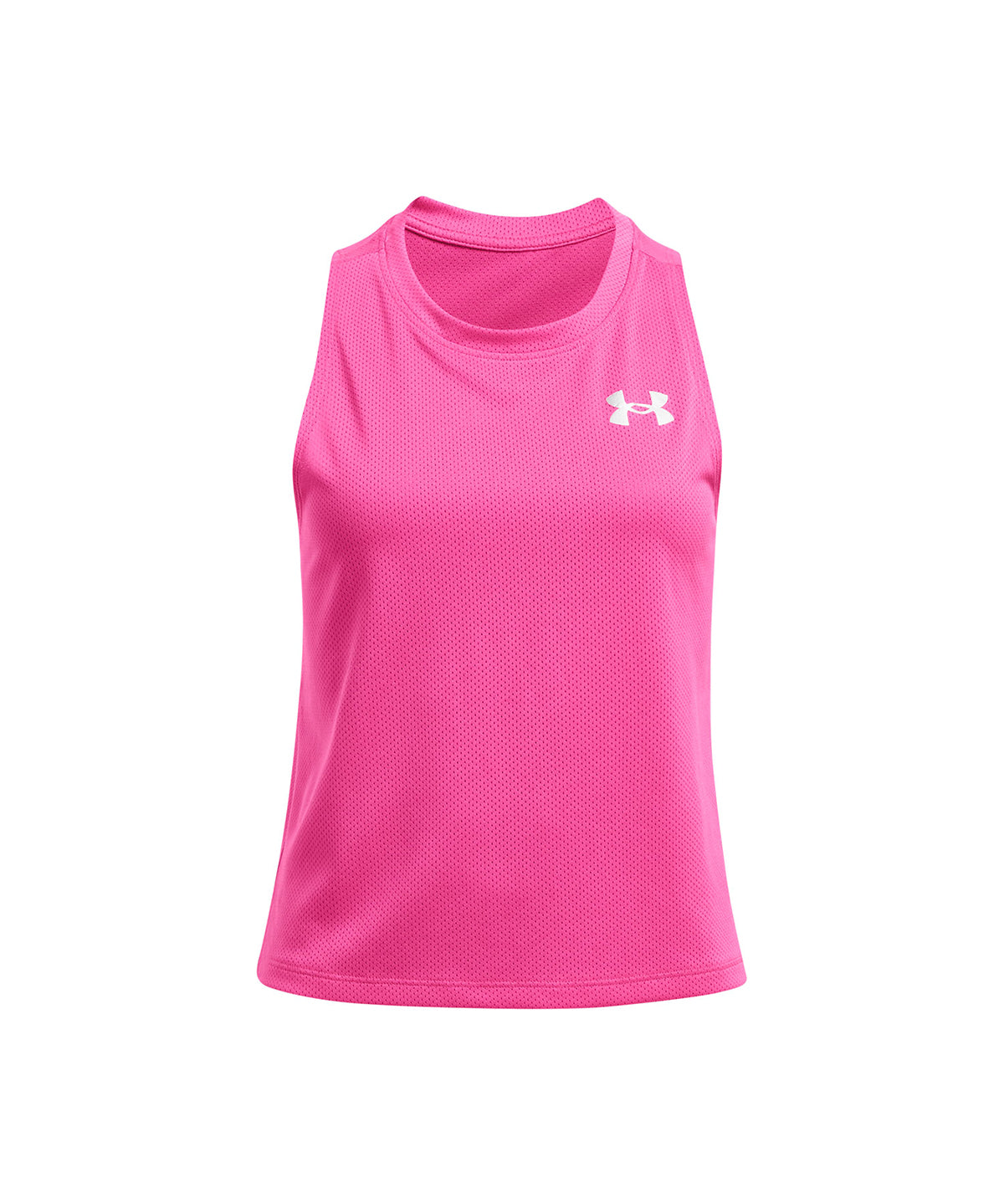 Polera sin mangas de malla UA Tech¿ para niña