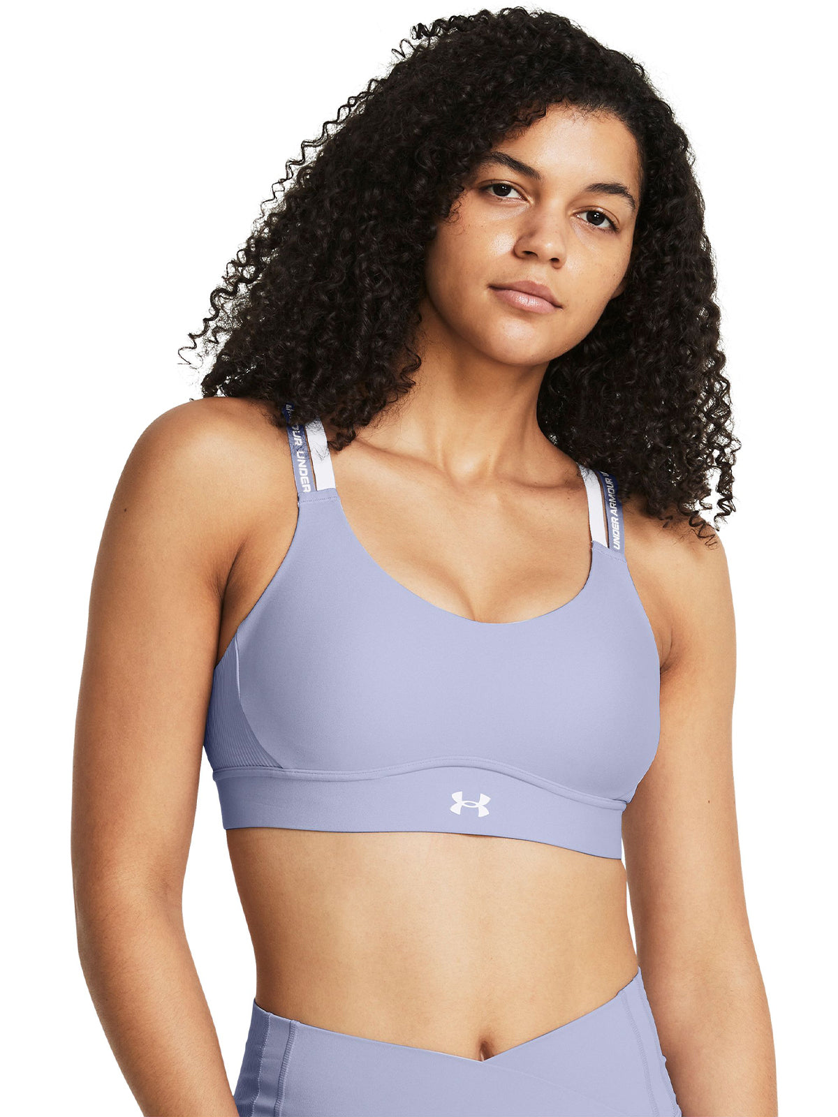 Sostén deportivo deportivo UA Infinity 2.0 Mid Rib para mujer