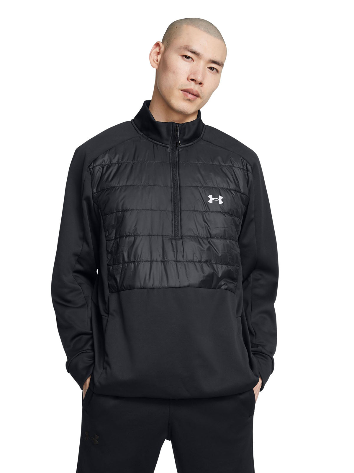 Chaqueta UA Armour Fleece® ½ Zip para hombre