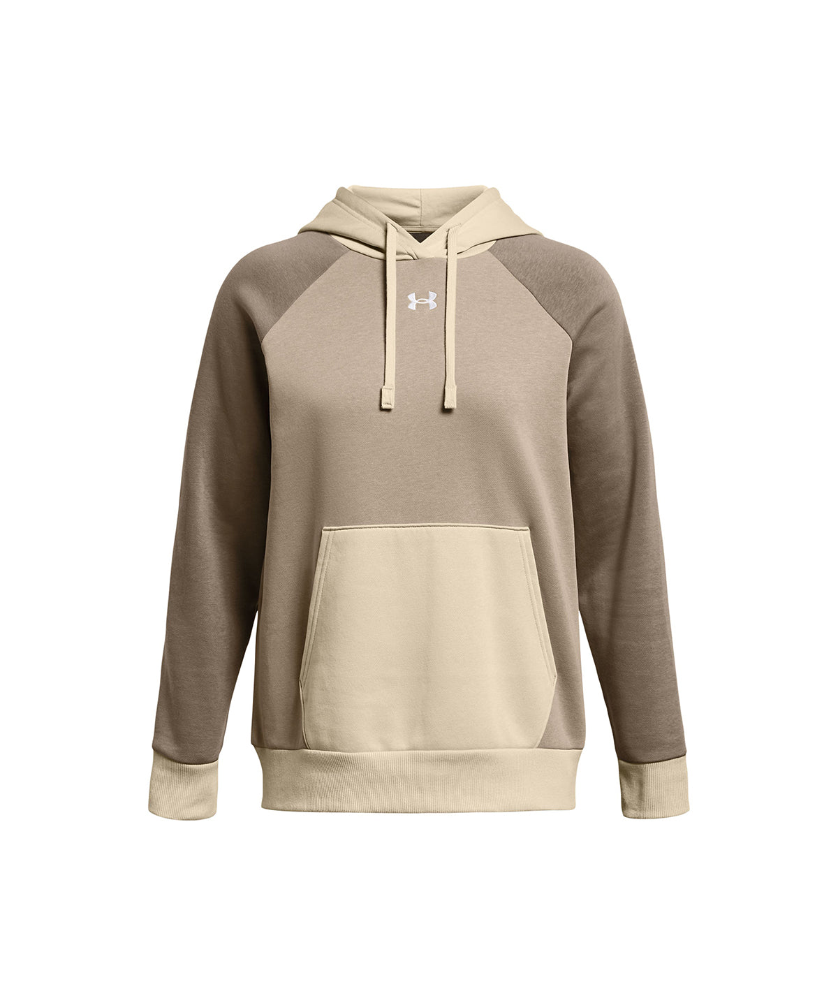 Polerón UA Rival Fleece Colorblock para mujer
