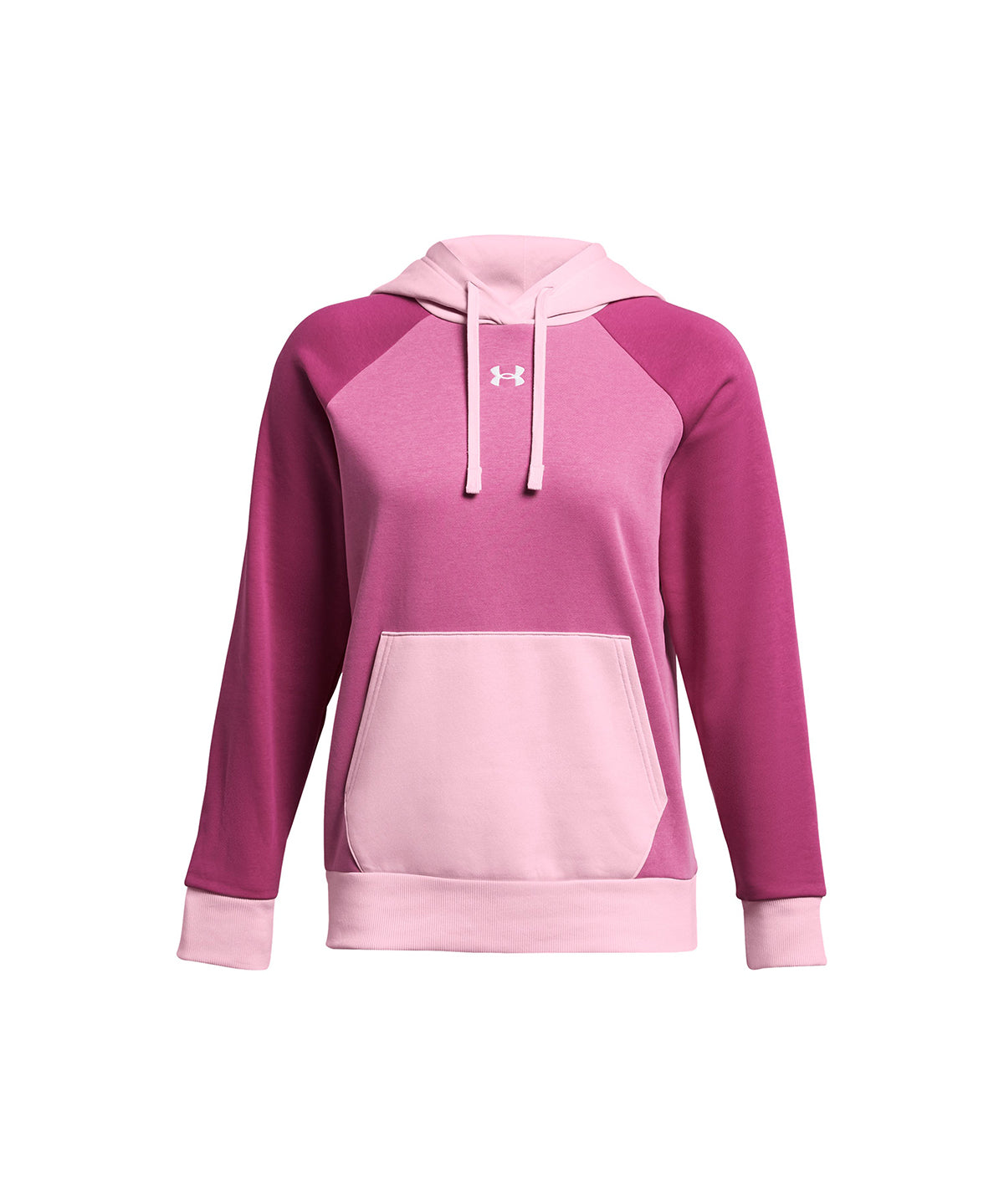 Polerón UA Rival Fleece Colorblock para mujer