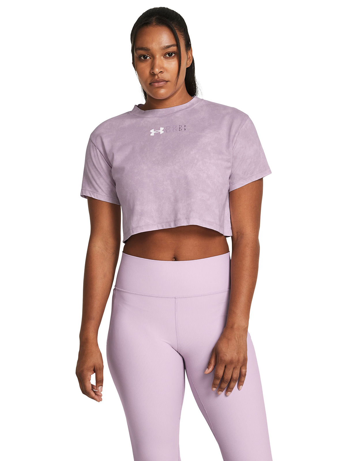 Polera manga corta UA Repeat para mujer