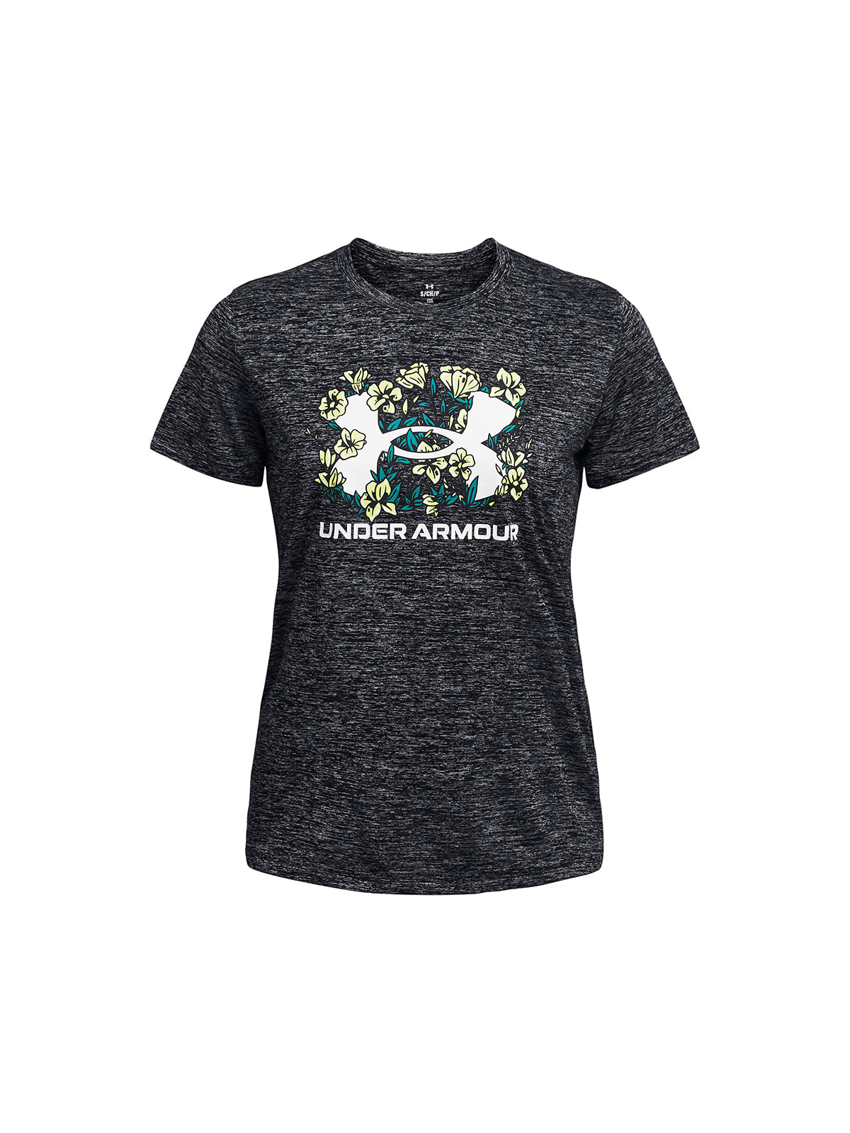 Polera manga corta UA Tech¿ Twist Flower para mujer