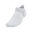 Calcetín unisex Under Armour armourdry® run lite 3-pack no show blanco