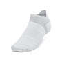 Calcetín unisex Under Armour armourdry® run lite 3-pack no show blanco