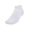 Calcetines unisex Under Armour essential low pack de 6 blanco