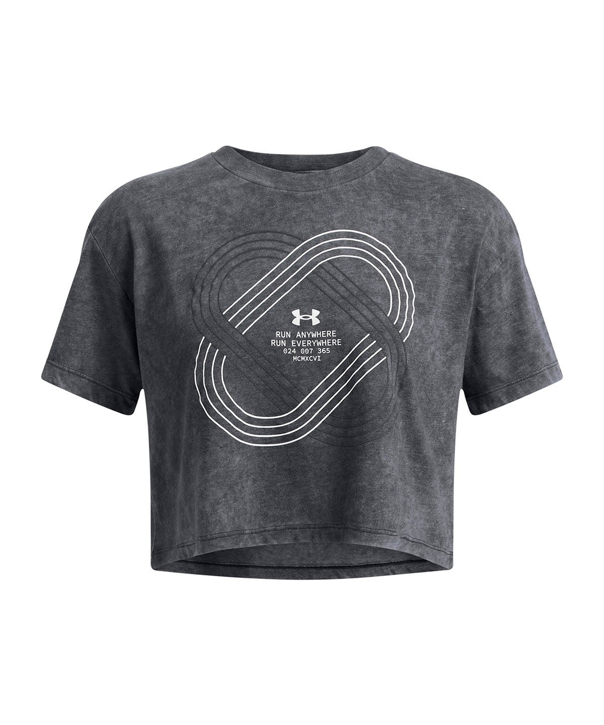 Polera manga corta UA Run Anywhere para mujer