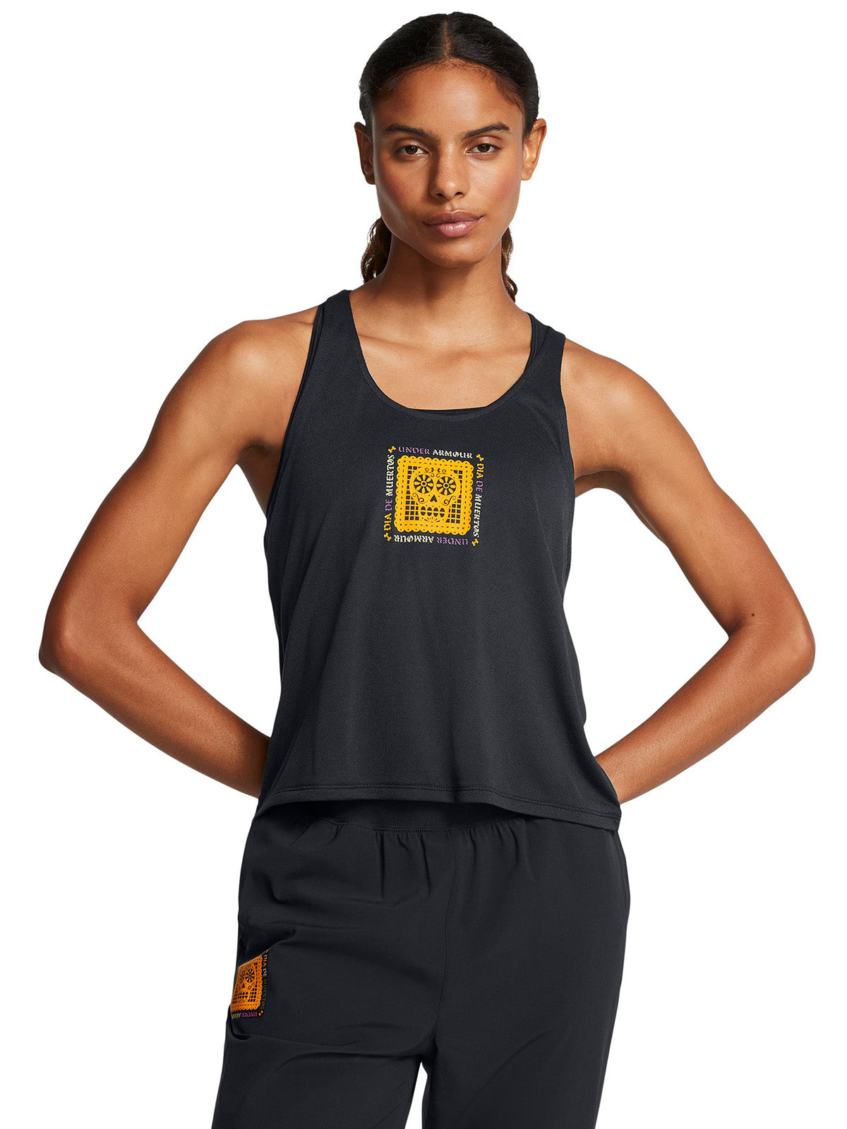 Polera sin mangas Día de los Muertos UA para mujer