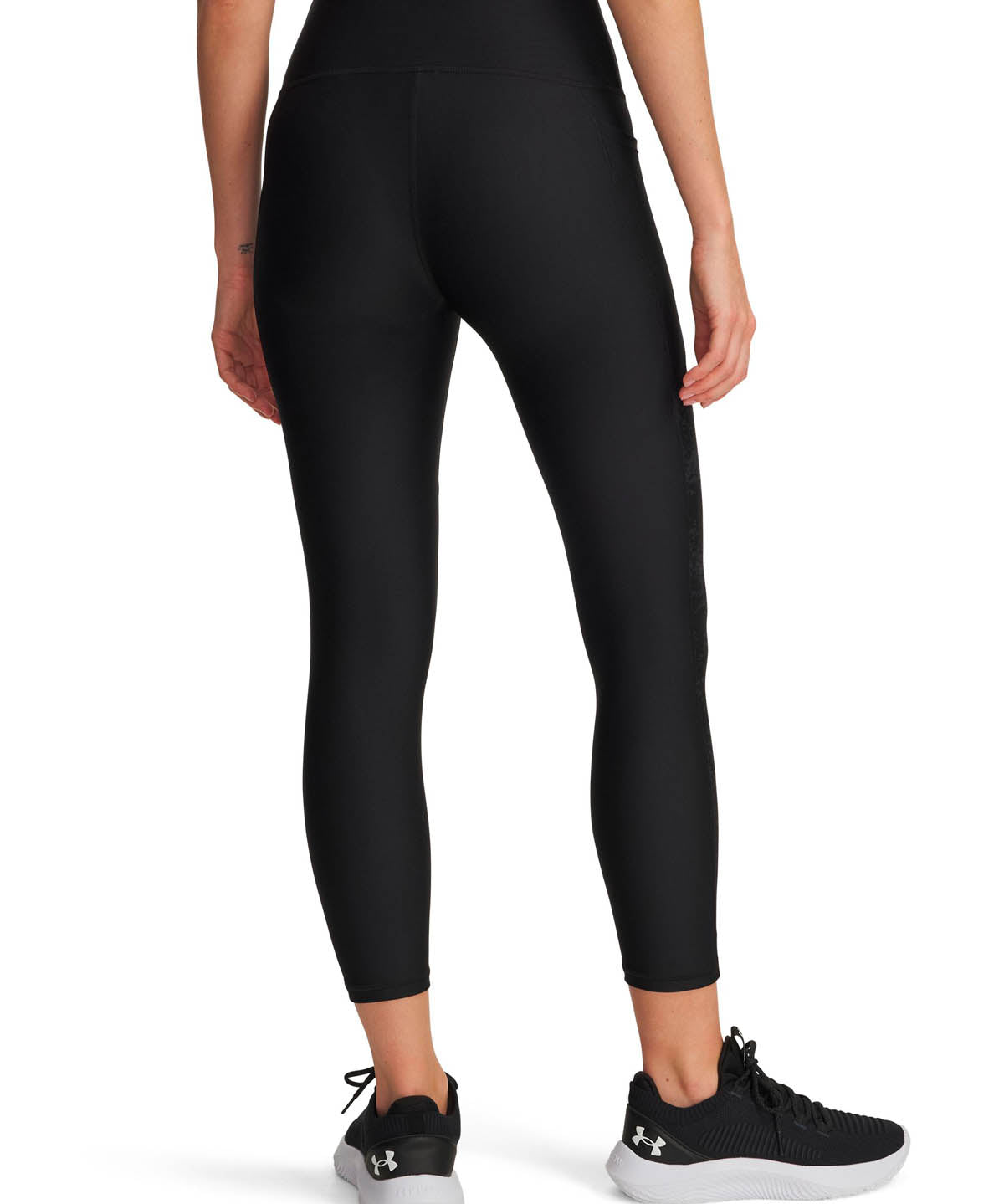 Calza de entrenamiento para mujer Tech Printed Panel Negro Under Armour