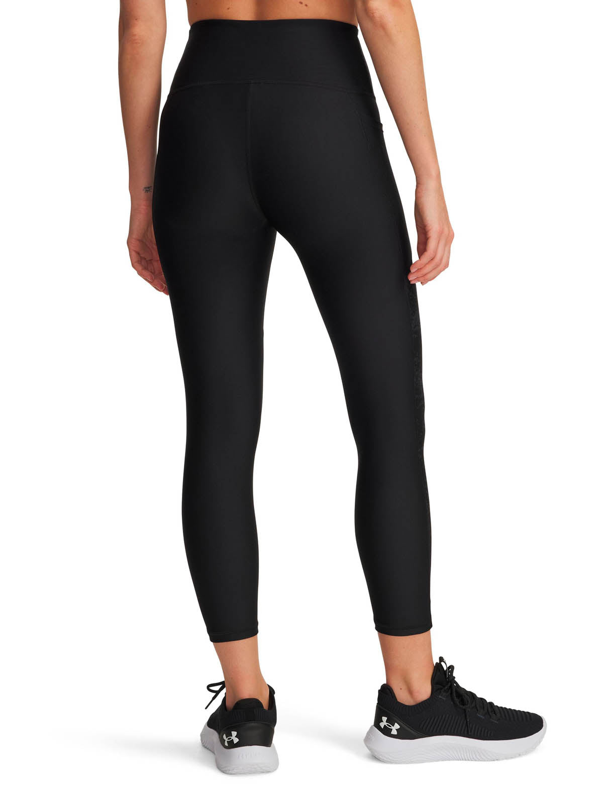 Calza de entrenamiento para mujer Tech Printed Panel Negro Under Armour