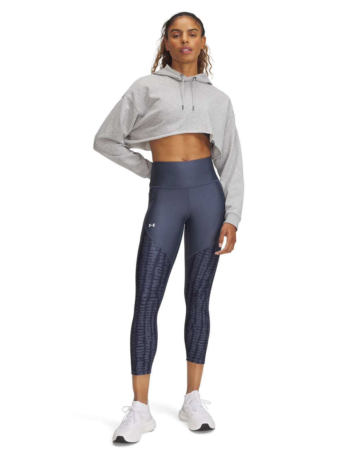 Calzas Under Armour techgris para mujer