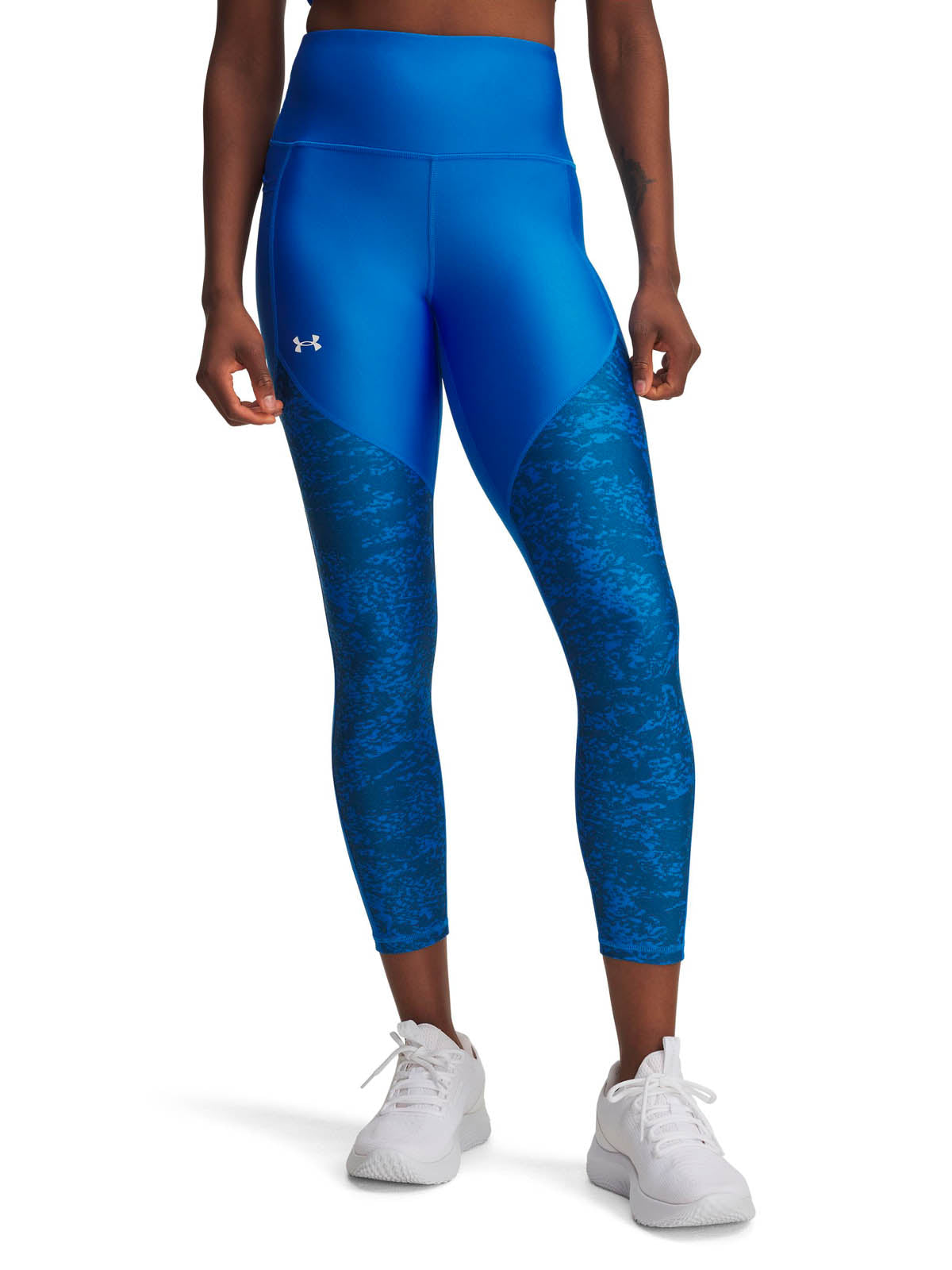 Calza de entrenamiento para mujer Tech Printed Panel Azul Under Armour