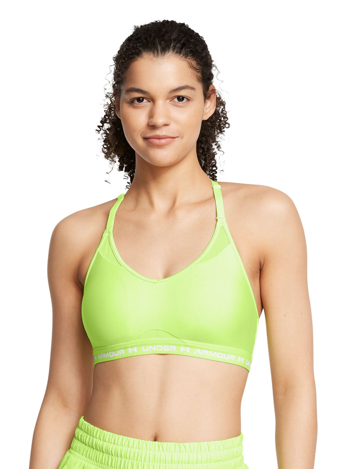 Sostén deportivo low UA Crossback para mujer