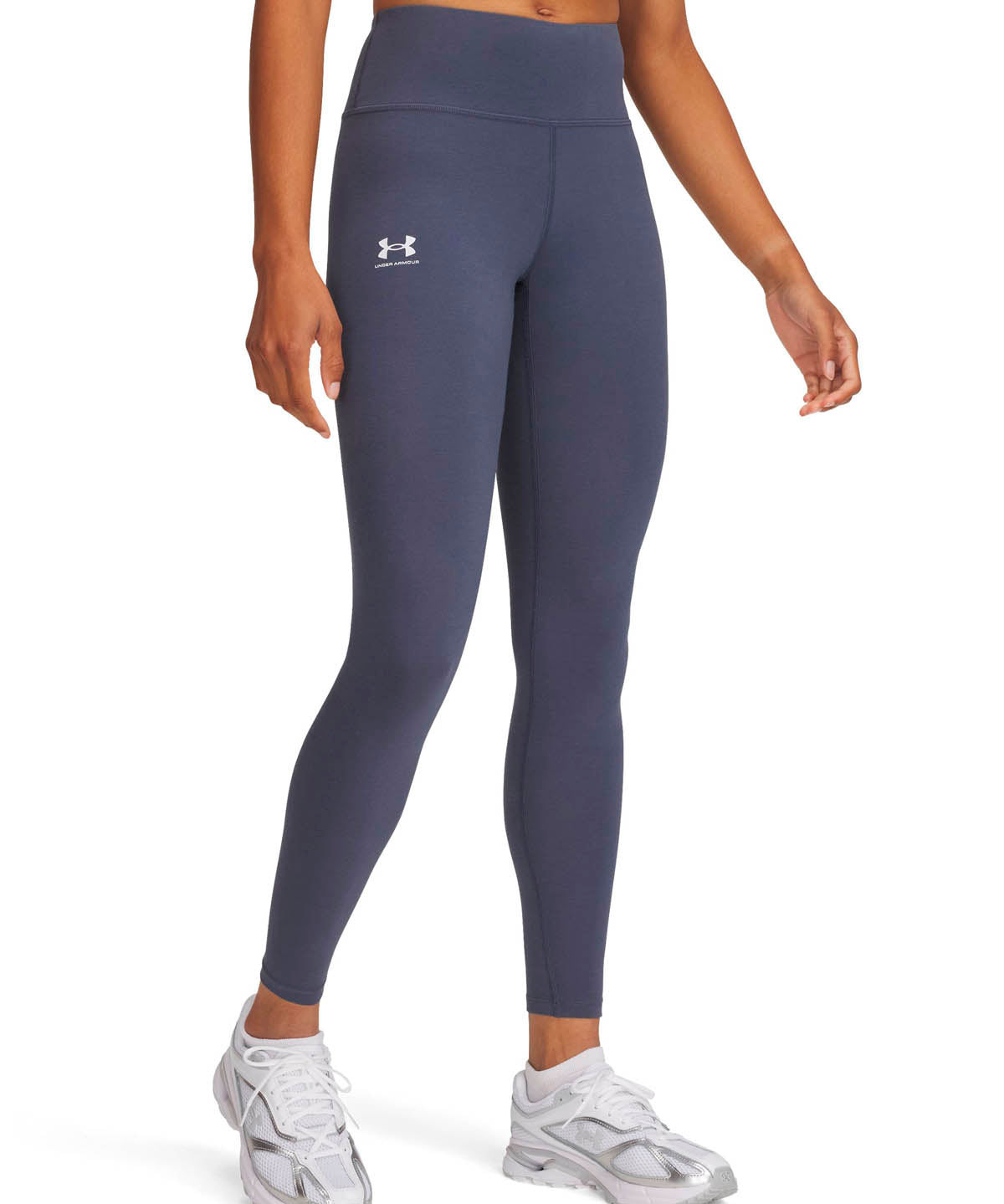 Calzas Under Armour Rival gris para mujer
