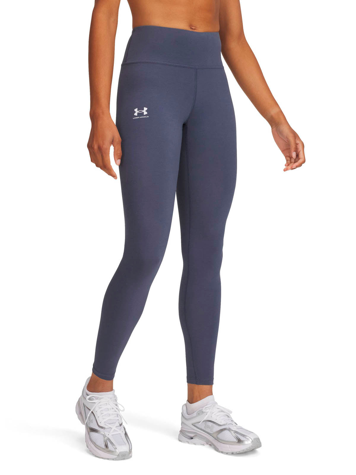 Calzas Under Armour Rival gris para mujer
