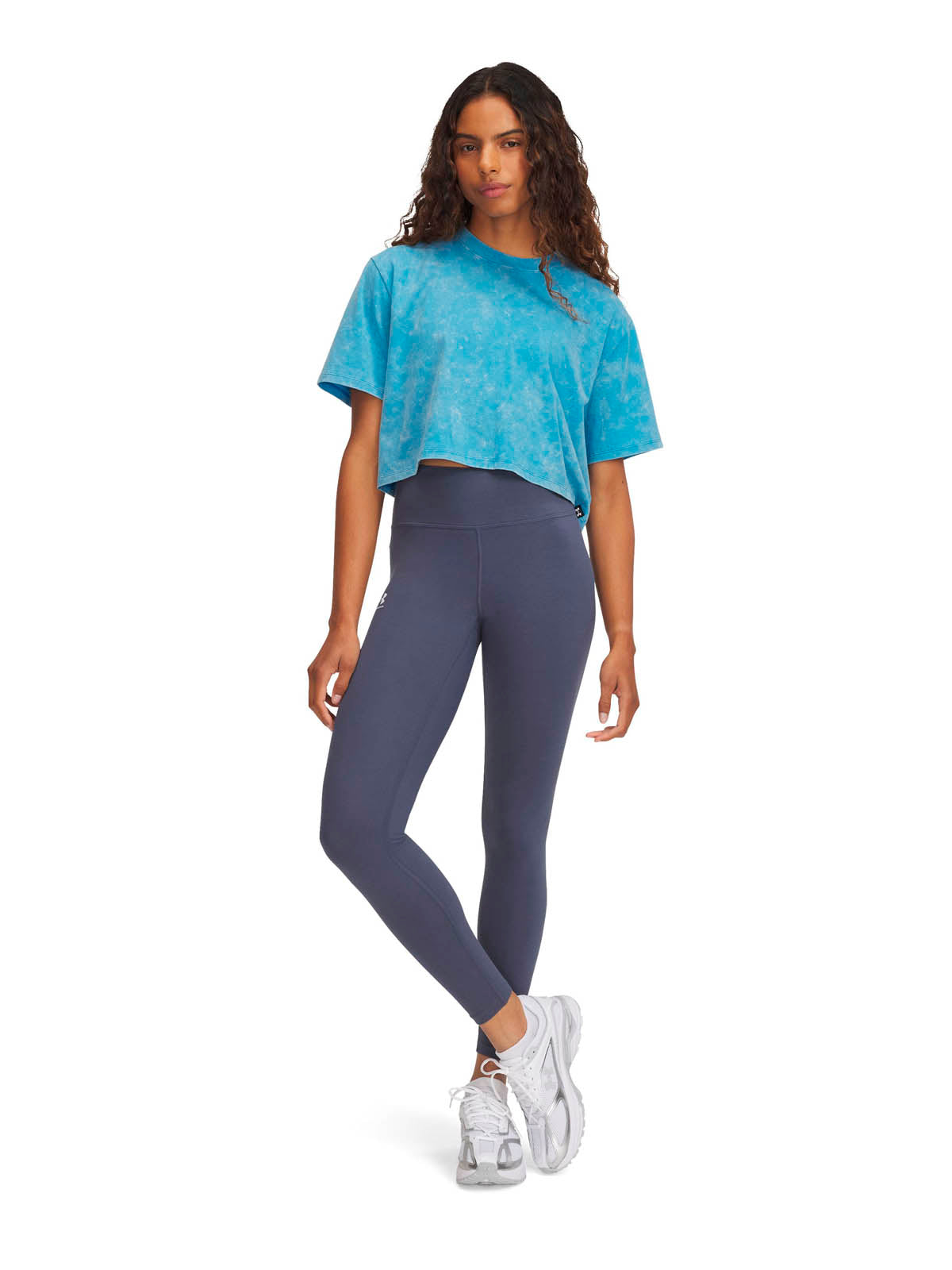 Calzas Under Armour Rival gris para mujer