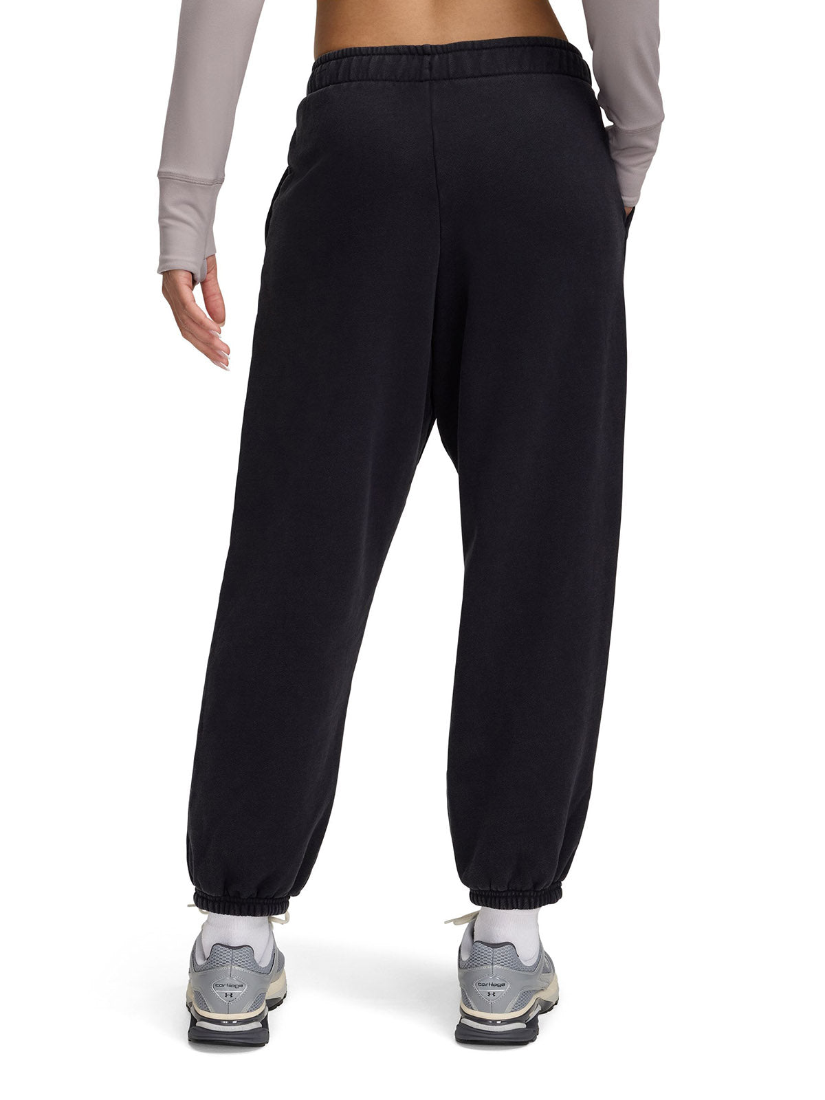 Pantalones Oversize UA Icon Fleece para mujer