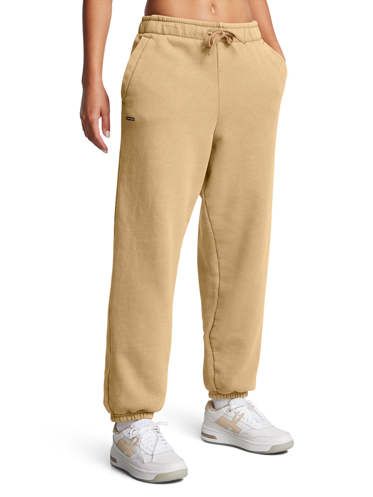 Pantalones Oversize UA Icon Fleece para mujer
