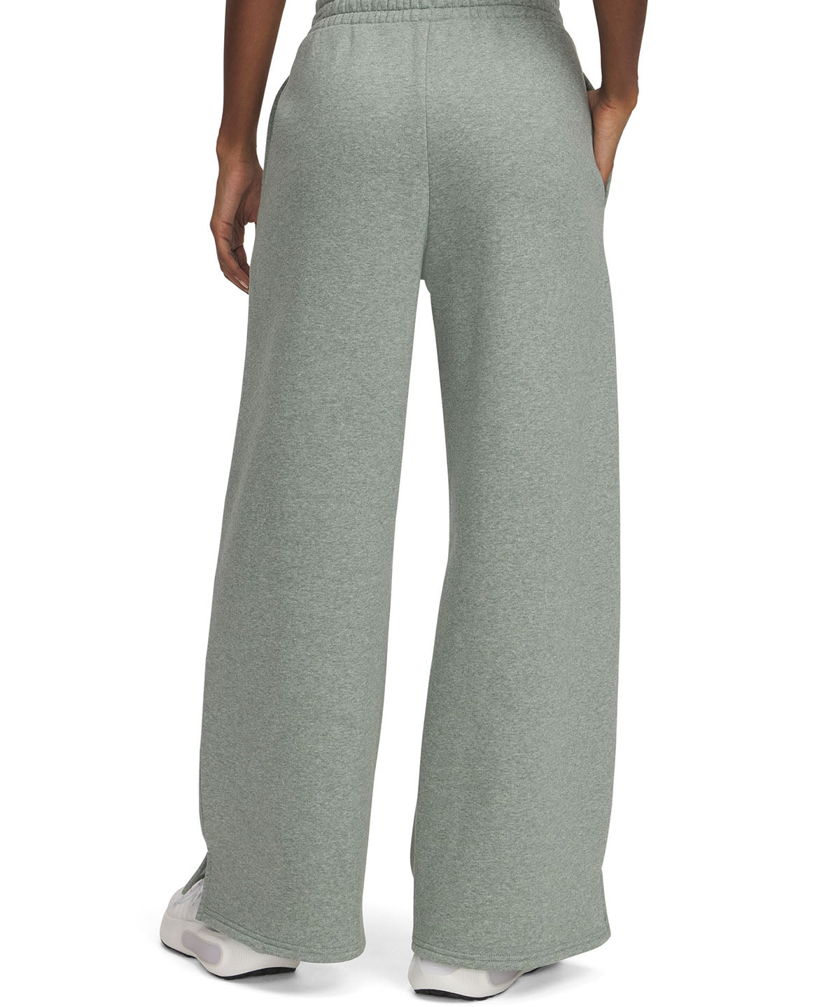 Pantalón Under Armour Icon fleece verde de mujer