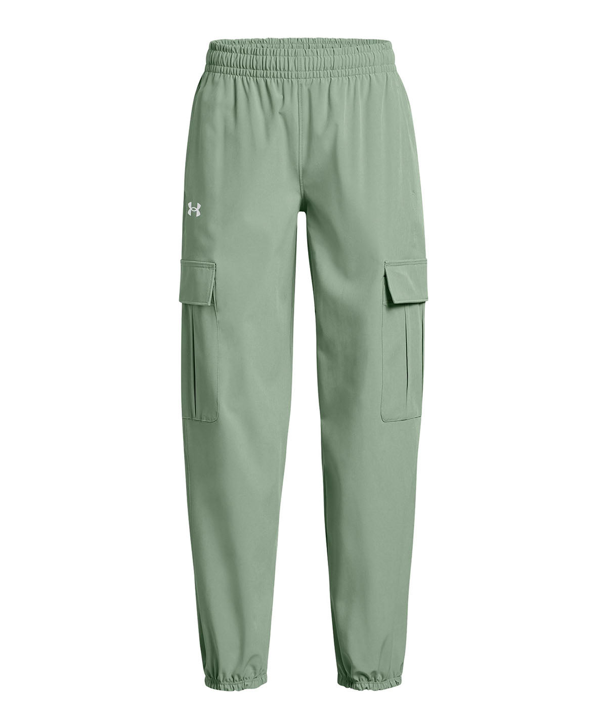 Pantalón Under Armour Rival cargo verde para niñas